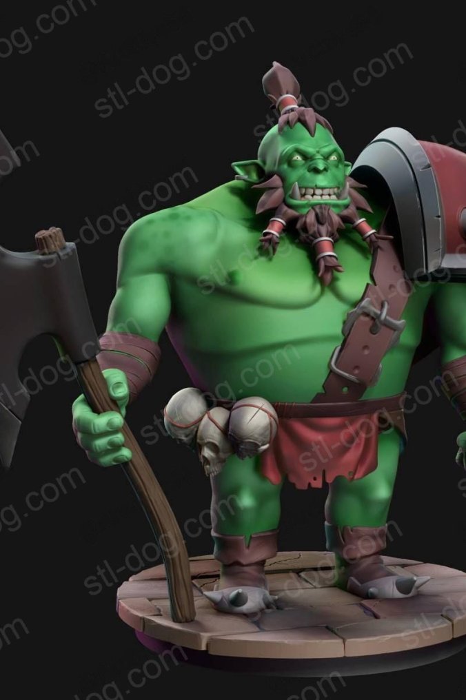 兽人 Durork 3D打印图纸